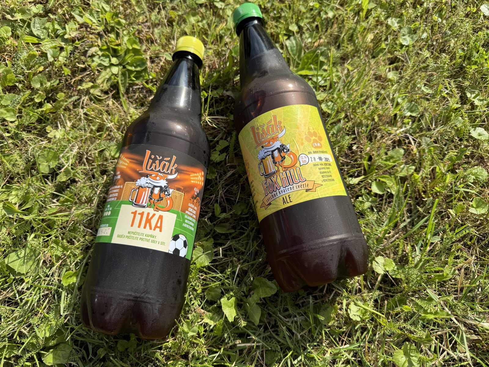 Dva vzorky z pivovaru Lišák v Topolanech – nenápadná zastávka, která patří k cestám po Moravě.