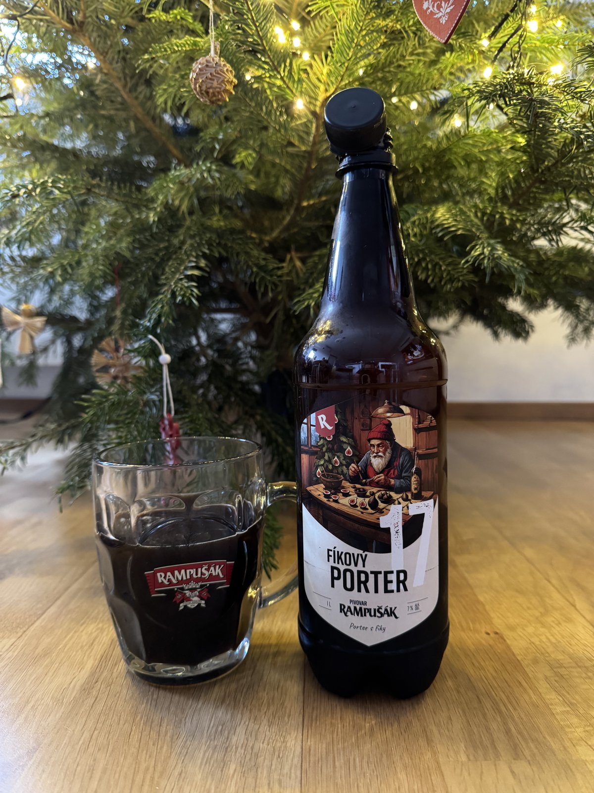 <strong>Fíkový porter</strong> – sladký závěr večera, který už jde hodně za hranici mé chuti.