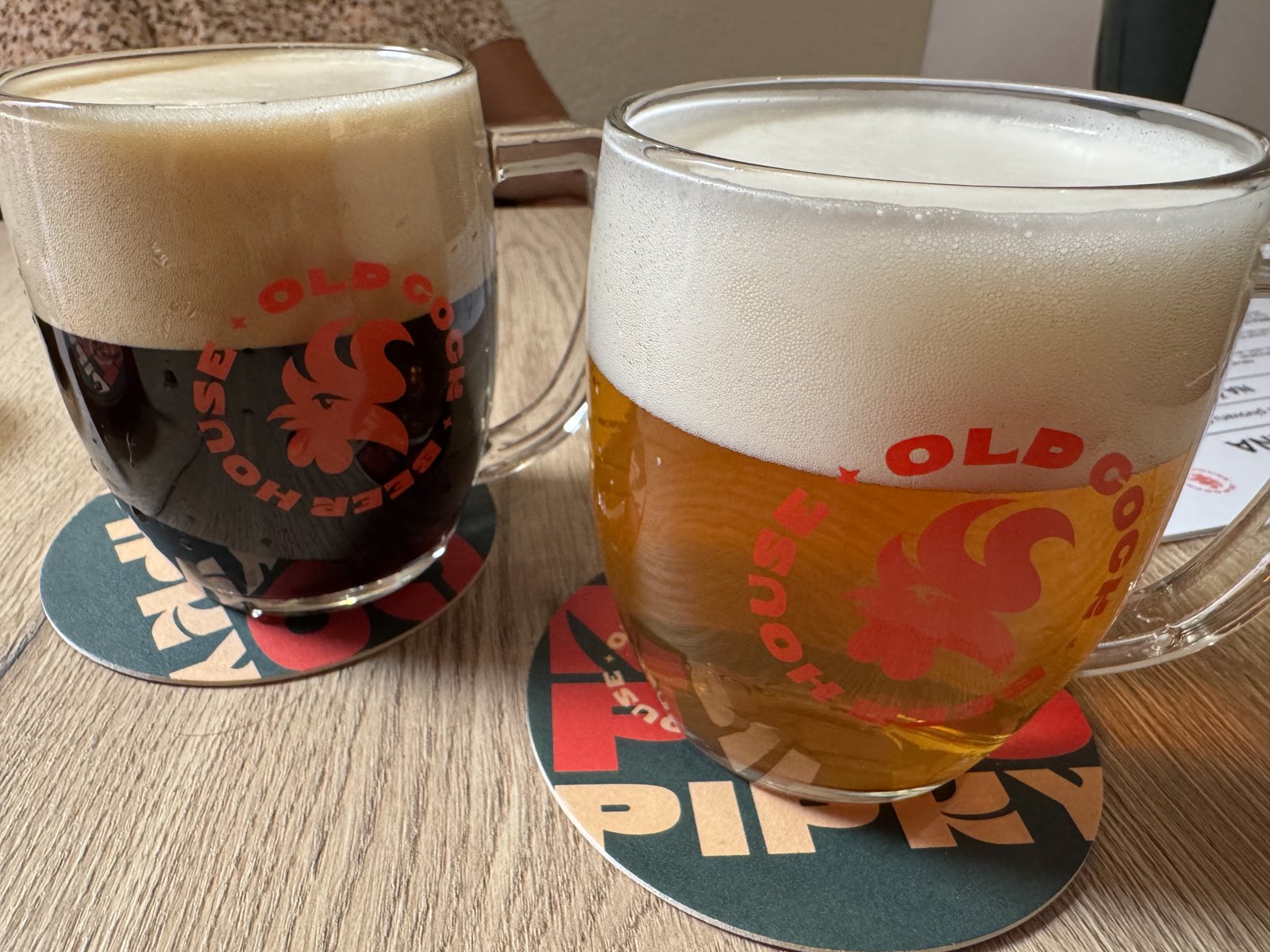 Piva Brko 12 a Koks 12 z Old Cock Čepárny ve Znojmě