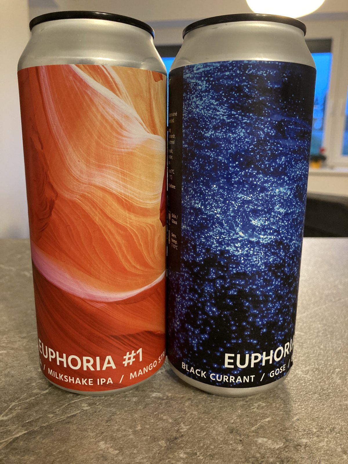 Speciální piva Vik Euphoria Milkshake IPA a Gose Black Currant